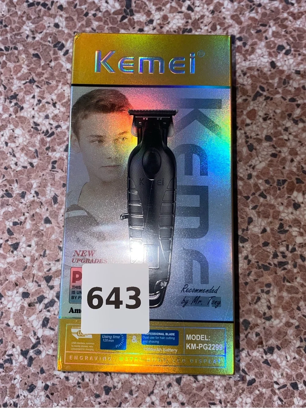 Hair Trimmer for Men,7000RPM Professional Clipper,Orange